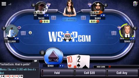 wsop online poker nevada